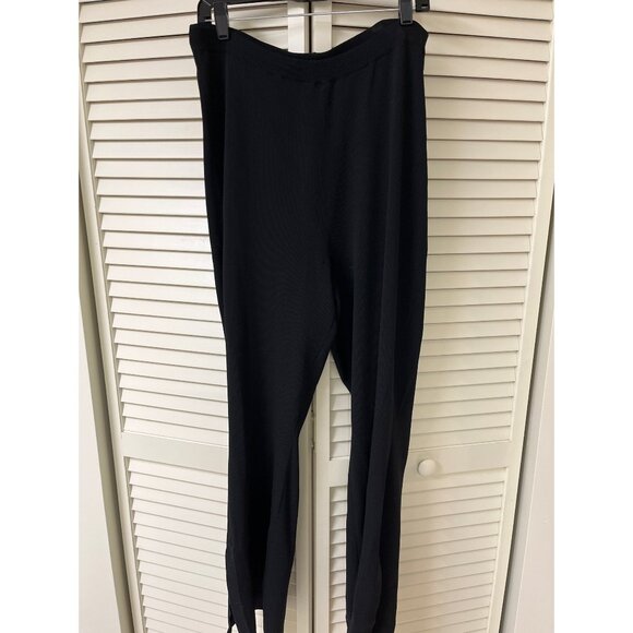Saks 5th Avenue Folio Knit Jersey Dress Pants XL 12 14 - Picture 1 of 3